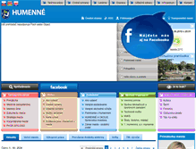 Tablet Screenshot of humenne.sk